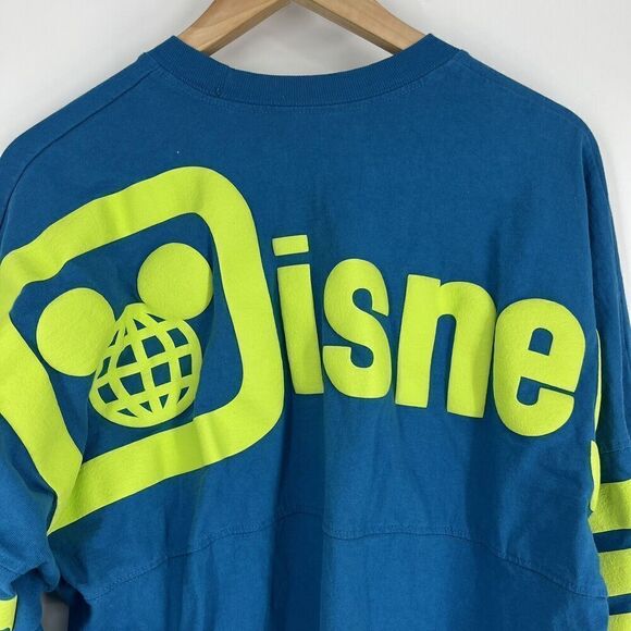 Spirit Jersey Walt Disney World T Shirt Size Medium Teal Green Mickey Mouse Tee - Picture 6 of 9